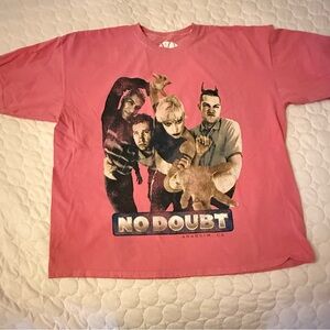 Pink No Doubt Graphic T-Shirt